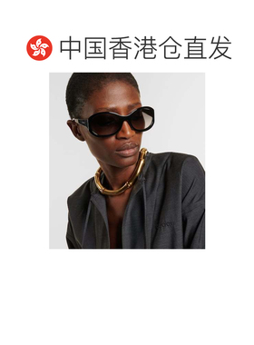 香港直邮Gucci 古驰 女士 圆形太阳眼镜 black黑色 舒适时尚