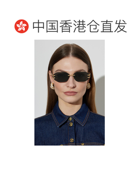 香港直邮VERSACE 女士太阳镜 0VE22740100287 CO 金色 Sunglasses