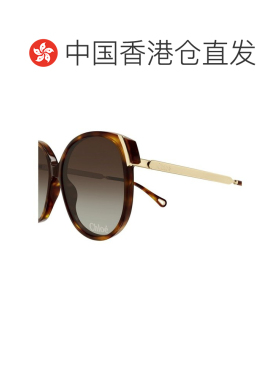 香港直邮CHLOÉ 女士眼镜 CH0285S002 SS2026 棕色 全框太阳镜