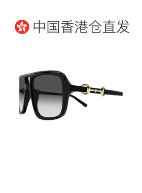 香港直邮Gucci 古驰 女士 黑色 Navigator Frame 太阳镜 GG2052S0