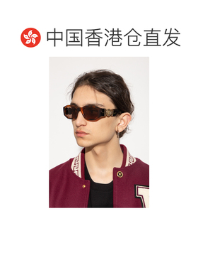 香港直邮VERSACE 男士太阳镜 0VE43610521773 SS2026 棕色 Medusa