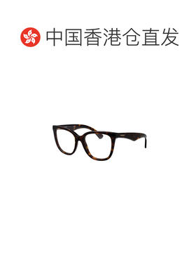 香港直邮BURBERRY 女士眼镜 BE24153002 AW2025 褐色 方形平光镜