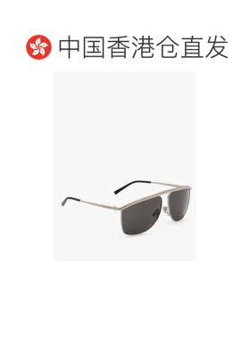 1h可退 香港直邮Saint Laurent 圣罗兰 女士 徽标太阳镜 832552Y9