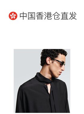 1h可退 香港直邮Celine 思琳 男士 Triomphe 01 椭圆形太阳眼镜