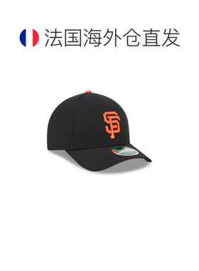 自营欧洲直邮New Era 9FORTY男女通用黑色鸭舌帽
