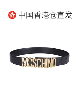 香港直邮MOSCHINO 女士腰带 803580080555 CO 黑色【付后1h可退】