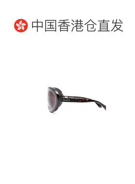 香港直邮alaia 女士 黑色太阳眼镜 AA0101S001 black黑色 舒适时