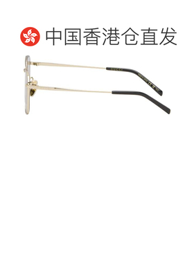 1h可退 香港直邮Gucci 古驰 男士 金色 Specialized Fit Rectangu