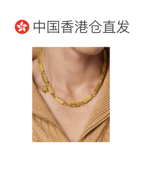 1h可退 香港直邮Versace 柱形项链 10227721A00620配饰链子