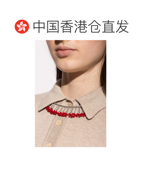 1h可退 香港直邮ISABEL MARANT 女士项链 RC0081FAD1B09BREDSILVE