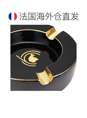欧洲直邮S.T. Dupont都彭 黑色瓷质Cohiba 60周年纪念烟灰缸