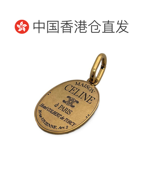 1h可退 香港直邮Celine 思琳 女士 標誌雕刻吊墜 B101O6BRA吊坠