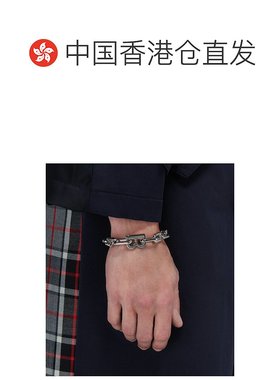 香港直邮Balenciaga 巴黎世家 男士 B 链条细款手链