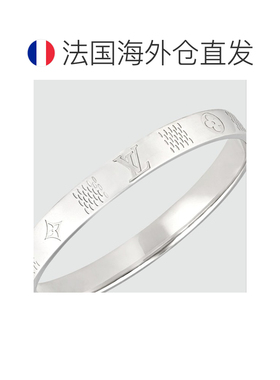 自营1h可退 欧洲直邮LV路易威登 男士银色黄铜戒指时尚小众高级感