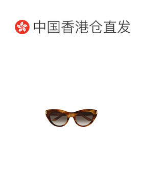 1h可退 香港直邮Balenciaga 猫眼框太阳镜 BB0466S巴黎世家