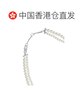 1h可退 香港直邮Celine 思琳 男士 珍珠项链 461HQ6BPE white白色