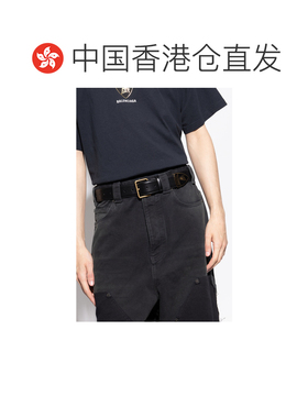 香港直邮BALENCIAGA 男士腰带 8358112ABZY1000 S【付后1h可退】
