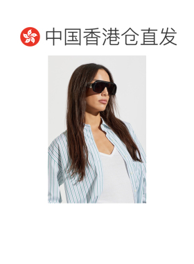 香港直邮PALM ANGELS 男士太阳镜 PERI0630631007 CO 黑色 Sungla