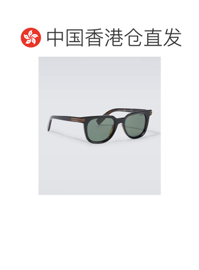 1h可退 香港直邮zegna 杰尼亚 男士 方框太阳眼镜 black黑色 舒适