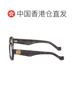 1h可退 香港直邮LOEWE 罗意威 男士 灰色 Anagram 眼镜 LW50113I5