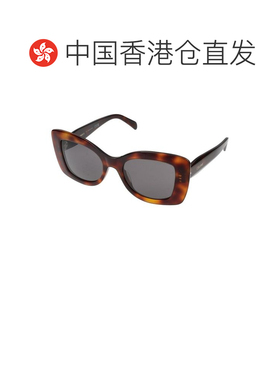 1h可退 香港直邮CELINE 女士眼镜 CL40324U53A CO 灰色 全框太阳