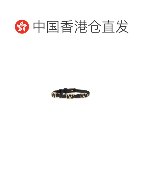 香港直邮valentino 华伦天奴 女士 VLogo 标志编织皮革手链 9W2J0