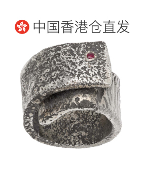 1h可退 香港直邮Tom Ford 汤姆 福特 男士 Fold Over Ruby 戒指