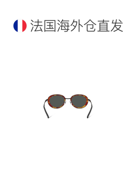 自营欧洲直邮Diesel迪赛 女士黑色金属椭圆形太阳镜