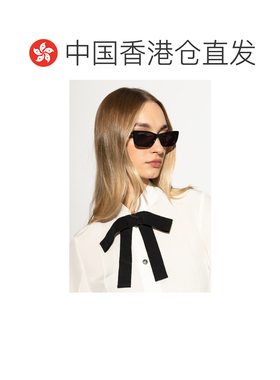 香港直邮GUCCI 女士眼镜 797291J16911012 SS2026 灰色 猫眼太阳
