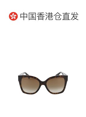 1h可退 香港直邮Gucci 古驰 女士 棕色花纹太阳镜 GG0459S渐变