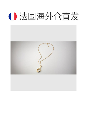 自营欧洲直邮GUCCI古驰 Horsebit 18K黄金钻石项链男女通用配饰