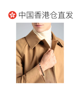 1h可退 香港直邮valentino 华伦天奴 男士 手链 grey灰色 舒适时