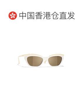 香港直邮CHANEL 女士眼镜 CH4299182873 CO 棕色 全框太阳镜