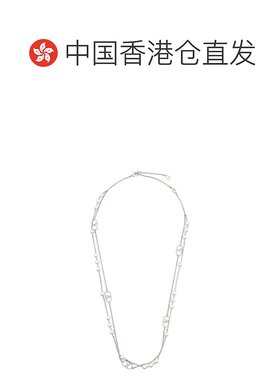 1h可退 香港直邮Valentino 华伦天奴 男士 VLogo 牌匾項鍊 6Y2J0S