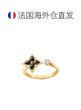 自营1h可退 欧洲直邮LV路易威登 Color Blossom女士金色黄金星形