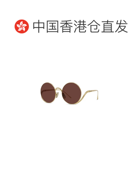 香港直邮LOEWE 女士眼镜 LW40187U30S SS2026 棕色 圆形太阳镜