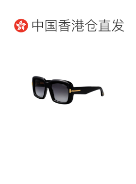 香港直邮TOM FORD 女士太阳镜 FT133001B AW2025 黑色 FT1330