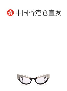1h可退 香港直邮Gucci 古驰 女士 猫眼造型镜框太阳眼镜 691320J0