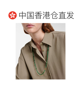 香港直邮toteme 女士 Inifinity jade 珠饰项链 green绿色 舒适时
