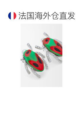 自营 欧洲直邮Loewe罗意威 女士银色/红色圣甲虫【付后1h可退】