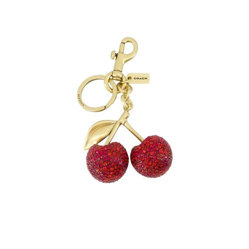 1h可退 香港直邮Coach 小水晶樱桃挂饰 CCD32 - 图0