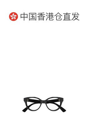香港直邮Gucci 古驰 女士 徽标平光镜 GG1590O black黑色 舒适时