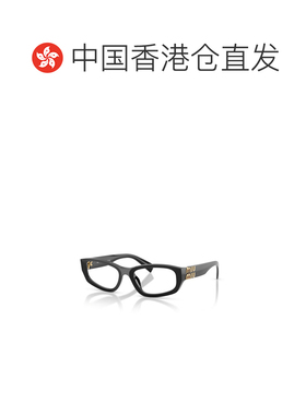 香港直邮MIU MIU 女士眼镜 MU04YV16K1O1 CO 黑色 全框平光镜