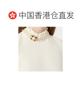香港直邮VALENTINO 女士项链 WJ0Y28NBSRFR AW2025 白色 PAS PLUS