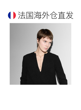 自营欧洲直邮Gucci/古驰 Horsebit系列金色18K黄金马镫吊坠项链