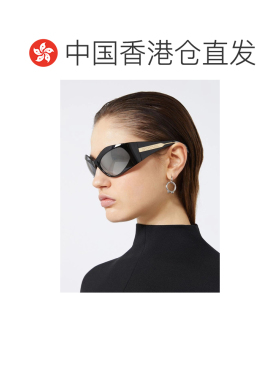 香港直邮SPORTMAX 女士太阳镜 2522806017001 SS2025 黑色 SPORTM