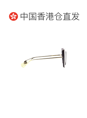 香港直邮GUCCI 女士眼镜 GG0435S004 SS2025 黑色 GG0435S