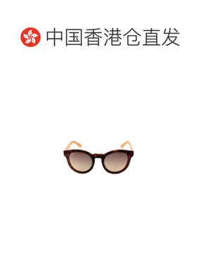 1h可退 香港直邮GUCCI 女士眼镜 GG3653180 AW2021 棕色 徽标细节