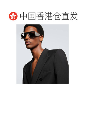 1h可退 香港直邮Saint Laurent 圣罗兰 男士 SL 636 方框太阳眼镜