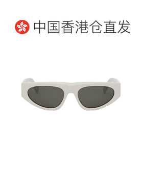 1h可退 香港直邮CELINE 男士太阳镜 CL40315U25A SS2026 白色 全